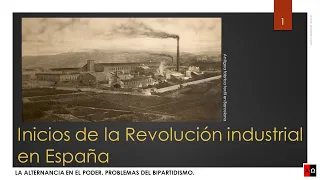 Inicios de la Revolución industrial en España
