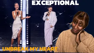 DIANA ANKUDINOVA & JULIA PARSHUTA - Unbreak My Heart | Perfect Duo #musicreactions #music #reaction