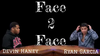 Devin Haney vs Ryan Garcia Face to Face