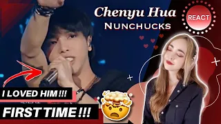 FIRST TIME REACTING to HUA CHENYU - “Nunchucks”  华晨宇