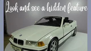 BMW 325i With Working Convertible Roof BY MAISTO From The 1990s.