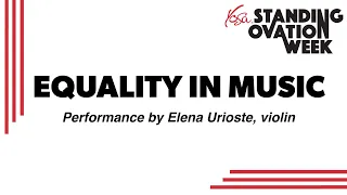 YOSA Standing Ovation Week | Dinnertime Concert with Elena Urioste