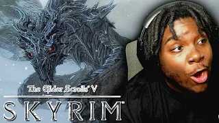 NEW Skyrim Fan Fights ALDUIN For The FIRST TIME! [11]
