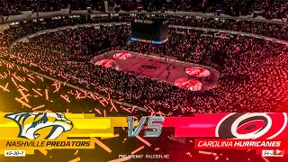 Nashville Predators vs Carolina Hurricanes 1/5/2023 NHL 23 Gameplay
