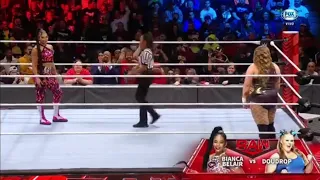 Bianca Belair Vs Doudrop - WWE Raw 13/12/2021 (En Español)