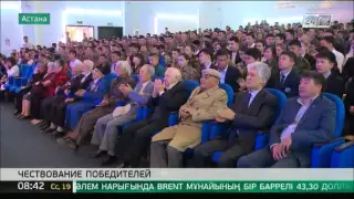 На базе столичной бригады Нацгвардии Казахстана чествовали ветеранов ВОВ