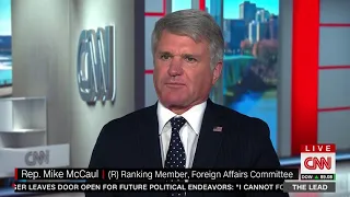 Rep. McCaul Joins CNN with Jake Tapper to Discuss G20 Summit