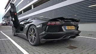 Lamborghini Aventador Roadster - Start Up, REVS, Accelerations!