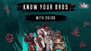 HOW GOOD BROS ARE SoloQGoats? Know Your Bros with QUERNI Diffq & ShivFPS | BLAST Titans Apex Legends