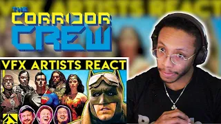 Filmmaker reacts to VFX Artists React to SNYDER CUT Justice League Bad & Great CGi | Corridor Crew