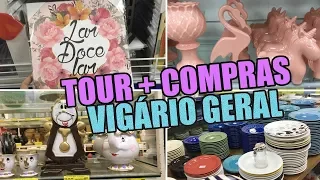 TOUR + COMPRINHAS NA PRAÇA 2 VIGÁRIO GERAL - Decoração e Utensílios de cozinha