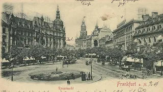The Free & Imperial City of Frankfurt Germany, Old World (Pre-1900) Photographs & History + Map