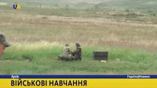 Україна проводить військові навчання на адмінкордоні з окупованим Кримом