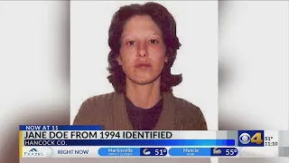 Victim in Hancock County cold case identified nearly 30 years later