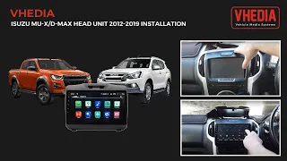 Isuzu MU-X/D-MAX Head Unit 2012-2019 Installation