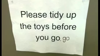 Tidy Up Before You Go Go (A Wham! Parody)
