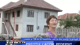 PREOTUL LACOM, PEDEPSIT