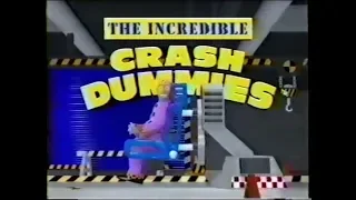 1992 - Tyco Incredible Crash Dummies - Crash Test Center Toyset Commercial