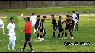 Hard Tackle - Southwest SD vs San Ysidro High School Boys Soccer