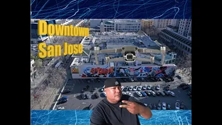 DOWNTOWN SAN JOSE BY DRONE