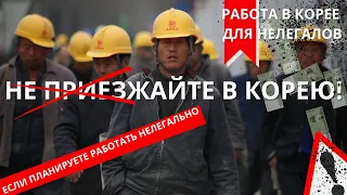 Работа в Корее.  Не приезжайте в Корею если не...