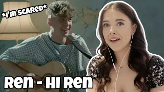 GIRL WHO’S SCARED OF EVERYTHING REACTS TO REN - HI REN FOR THE FIRST TIME *I am scared* 😳