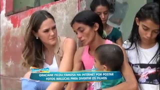 Hora do Faro 24 07 2016 Conheça a história da mãe que faz a alegria dos filhos com fotos i
