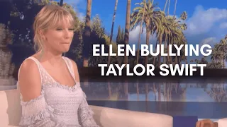 ellen bullying taylor swift for 5 minutes straight