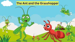 The Ant and the Grasshopper | Bedtime Stories for Kids in English | Moral stories #cartoon #story