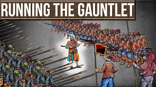 'Running The Gauntlet' - One Of The Worst Forms Of Punishment In History (Landsknecht Spiessgericht)