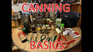 Food preservation: Canning, the basics. CoE class 11/13/2021