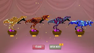 CHEST UNLOCKED LIMITED ALL BOSS T- REX SAVAGE + LAVA + VAMP + ICE - STICK WAR LEGACY