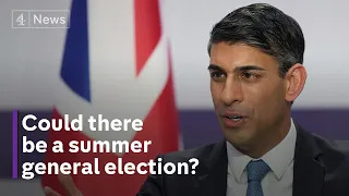 Rishi Sunak refusing to rule out July general election