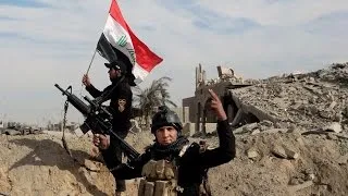 IRAQ WAR 2016. IRAQI FORCES IN URBAN CLOSE CLASHES IN BATTLE FOR RAMADI