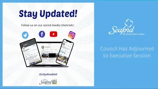 City of Seaford Mayor & Council Meeting 2022 11 09