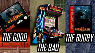 Mortal Kombat 2 (Arcade, SNES, GEN) - The Good, The Bad & The Buggy!