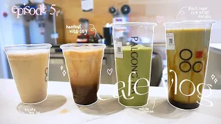 카페브이로그 | bubble tea barista ♡ ep 5