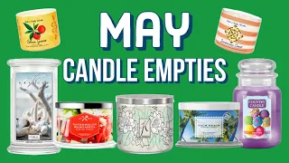 MAY Candle Empties: I Finished TWENTY ONE Homeworx, BBW & Kringle Candles! 😳👏🏻