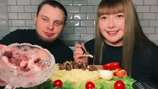 МУКБАНГ пюре с сердечками |отвечаем на вопросы