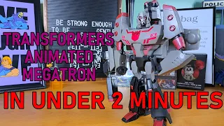 Transformers Animated Megatron Review