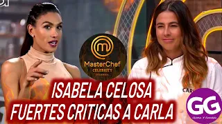 CARLA GIRALDO LLEGO PELEANDO A MASTERCHEF CELEBRITY 2022