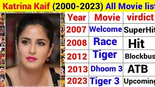 Katrina Kaif all movie list ||Katrina Kaif Hit or Flop Movie || #bollywood #hitorflop