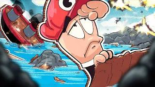 I WILL GO DOWN WITH THIS SHIP! (Worms W.M.D. w/ Friends!)