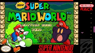New Super Mario World Edition 2023 - Hack [SNES] Demo