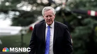 Trump's former chief of staff, Mark Meadows, testifies before grand jury