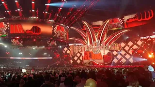 WrestleMania 34 Cesaro Sheamus & Braun Strowman - LIVE ENTRANCE