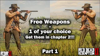 Best Free Roam Weapons + How to get one of your choice from the gunsmith all for free in Chapter 2!