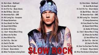 Scorpions, Bon Jovi, Eric Clapton, Guns N' Roses, Steelheart,The Police- Best Slow Rock Songs Ever