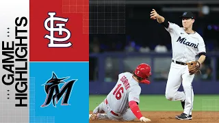 Cardinals vs. Marlins Game Highlights (7/6/23) | MLB Highlights
