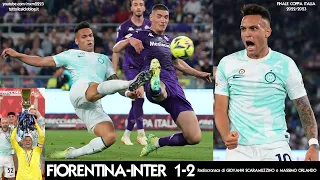FIORENTINA-INTER 1-2 - Radiocronaca di Giovanni Scaramuzzino (24/5/2023) Finale COPPA ITALIA